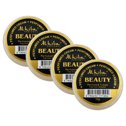 Alhiba Beauty Perfume Body Cream 10g Pack of 4