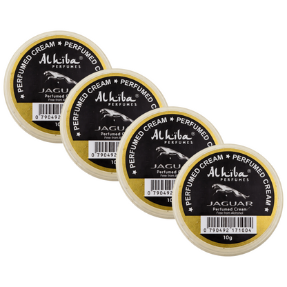 Alhiba Jaguar Perfume Body Cream 10g Pack of 4