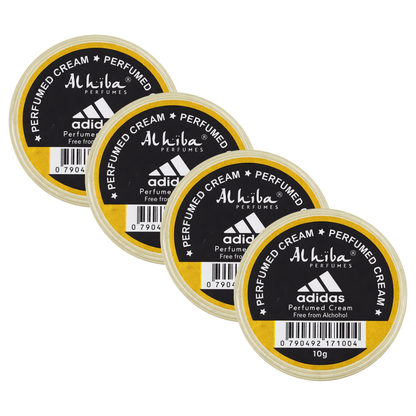Alhiba Adidas Perfume Body Cream 10g Pack of 4