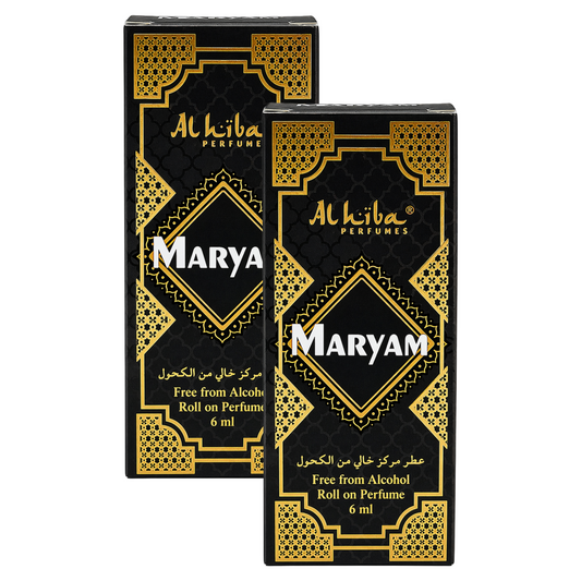 Alhiba Maryam Roll On Perfume 6ml Pack of 2