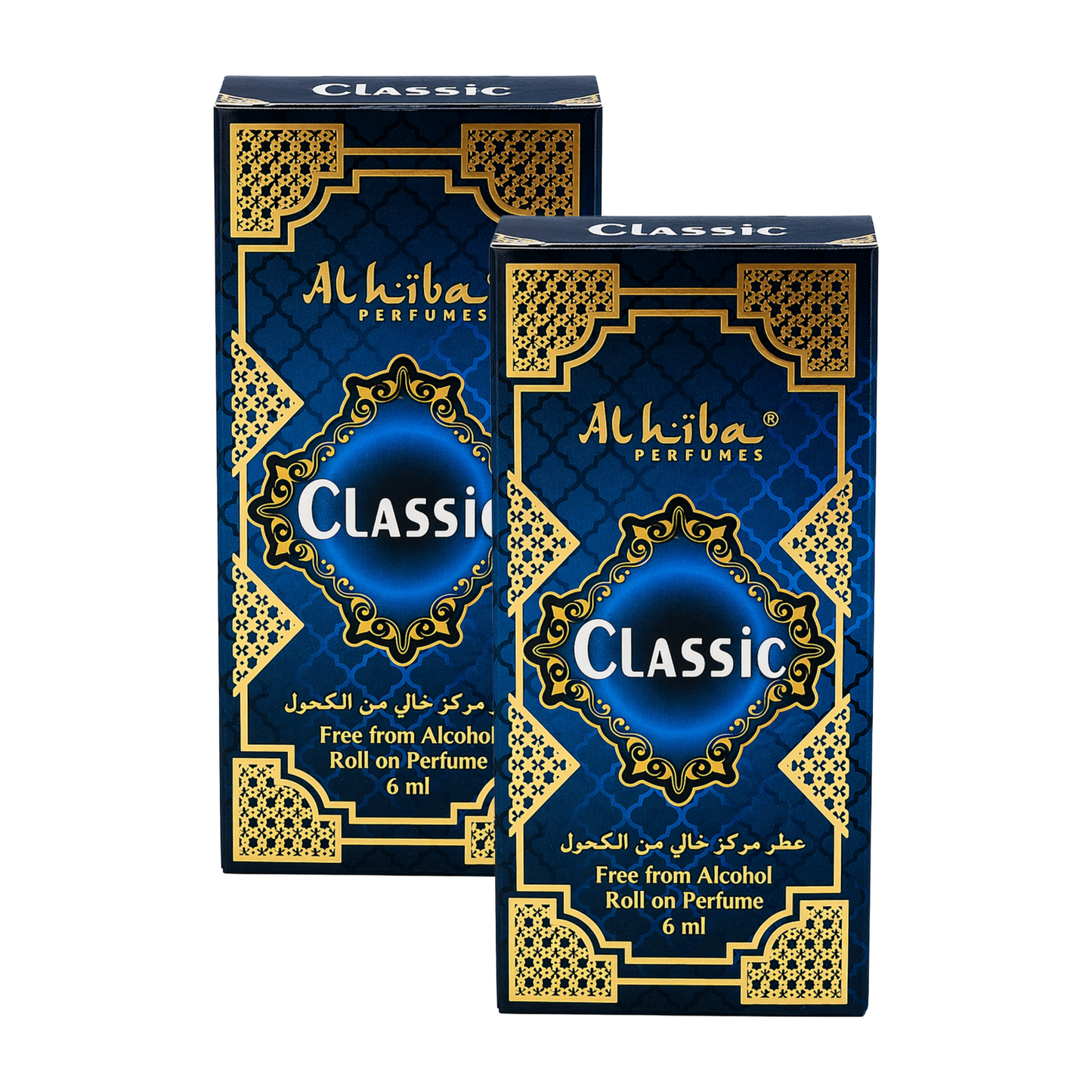 Alhiba Classic Roll On Perfume 6ml Pack of 2