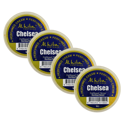 Alhiba Chelsea Perfume Body Cream 10g Pack of 4