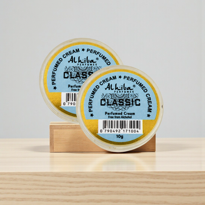 Alhiba Perfume Body Cream Classic (10gm) (Pack of 2)