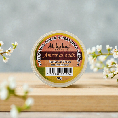 Alhiba Perfume Body Cream Ameer Al Oudh (10gm)