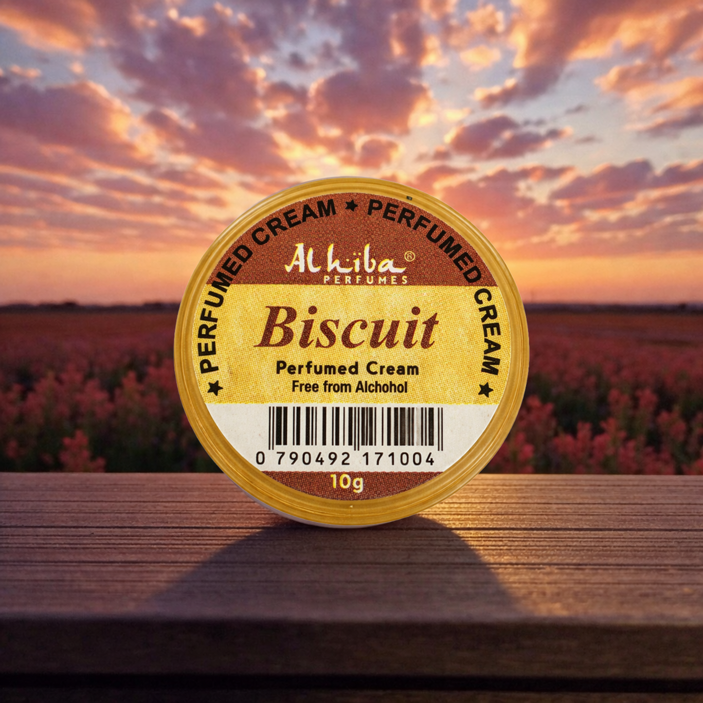 Biscuit Alhiba Perfume Body Cream 10g