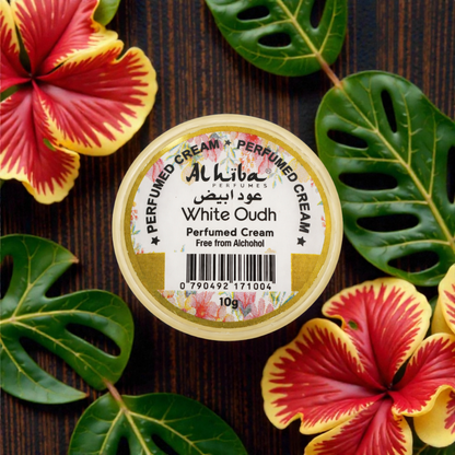 Body Cream Perfume Alhiba White Oudh 10gm