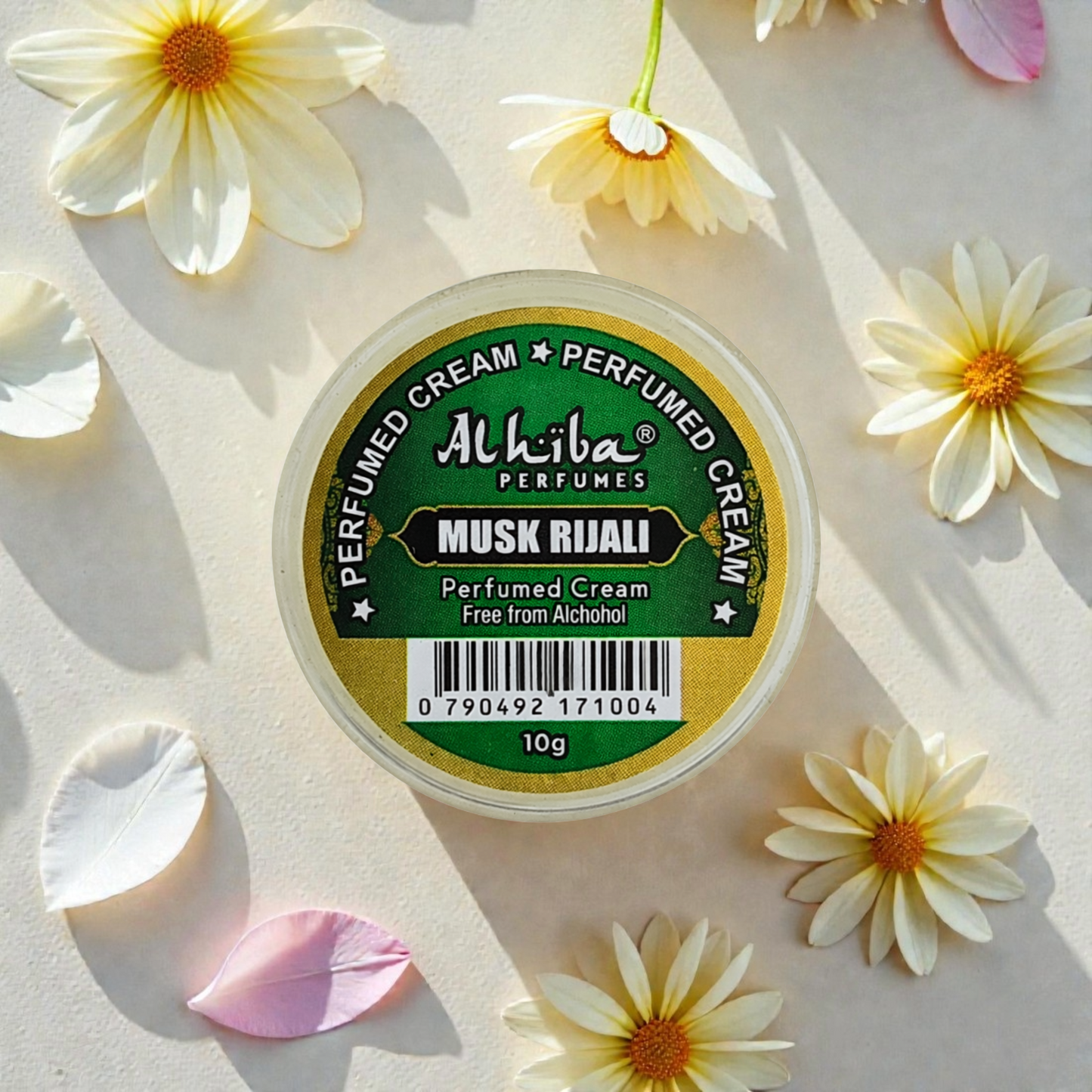Body Cream Perfume Alhiba Musk Rijali 10gm
