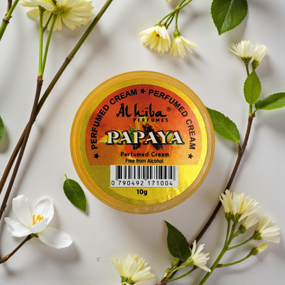 Alhiba Perfume Body Cream Papaya (10gm)
