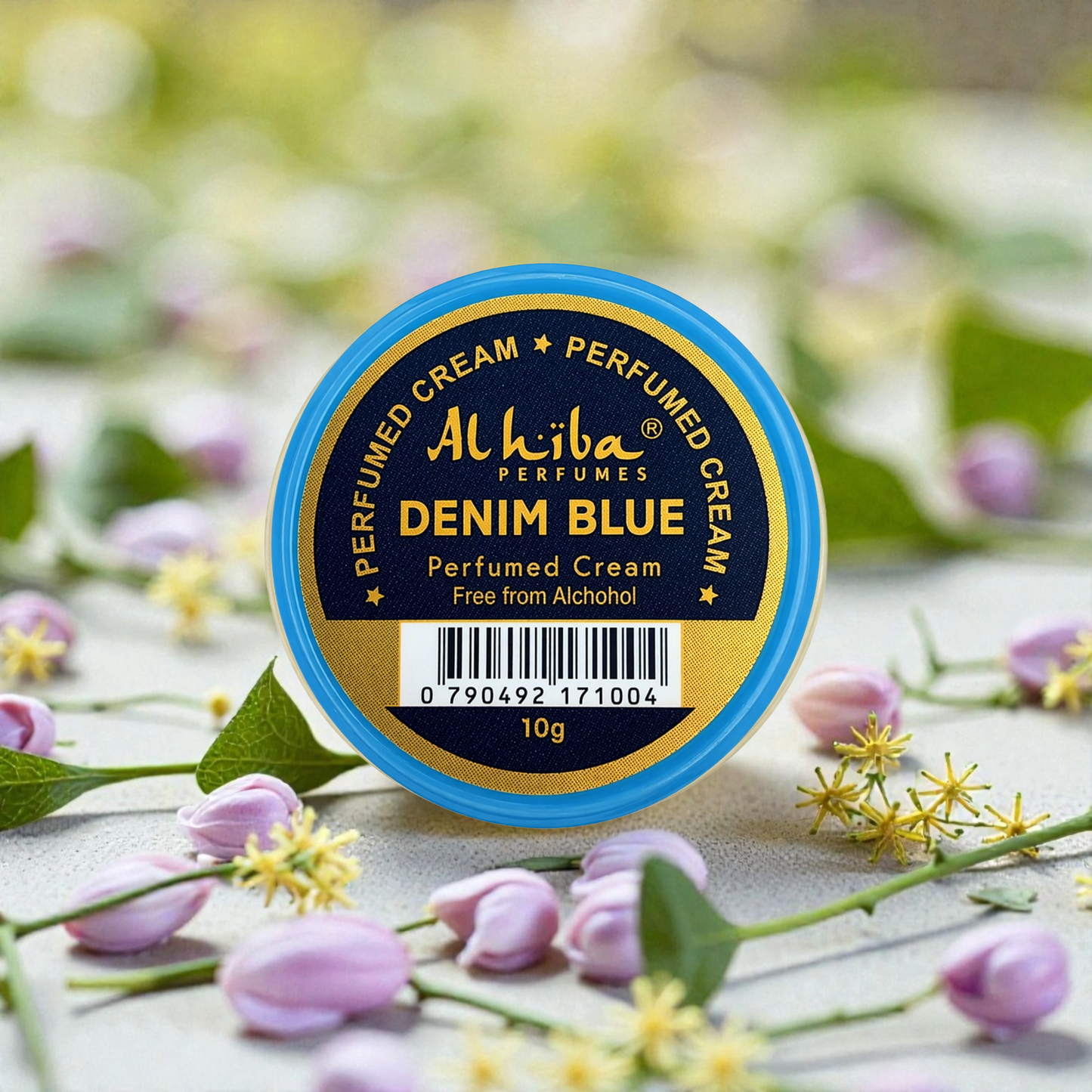 Denim Blue Alhiba Perfume Body Cream 10g