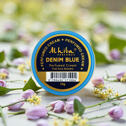 Denim Blue Alhiba Perfume Body Cream 10g