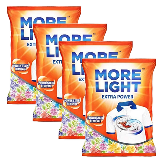 Morelight Stain Removal Extra Powder 4Kg Pack of 4