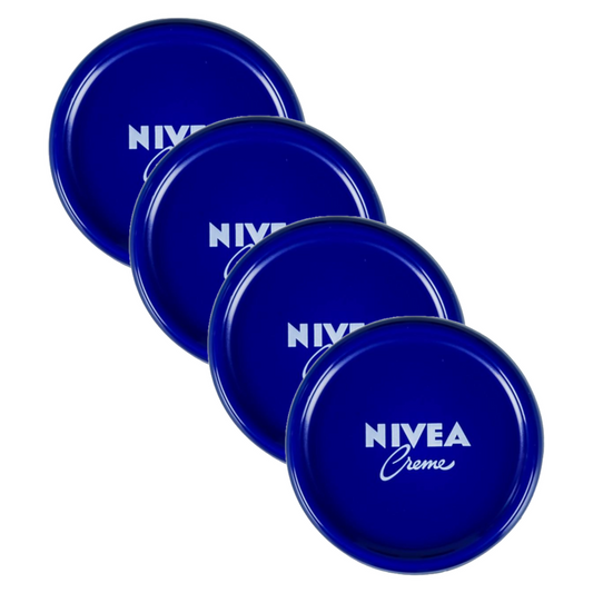 Nivea Crème 24 Hour Moisture Skin Cream 25ml Pack of 4