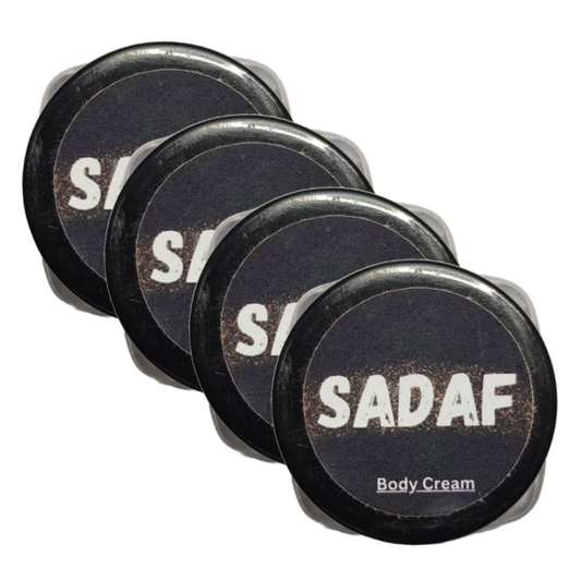 Sadaf Perfume Body Cream 10g Pack of 4