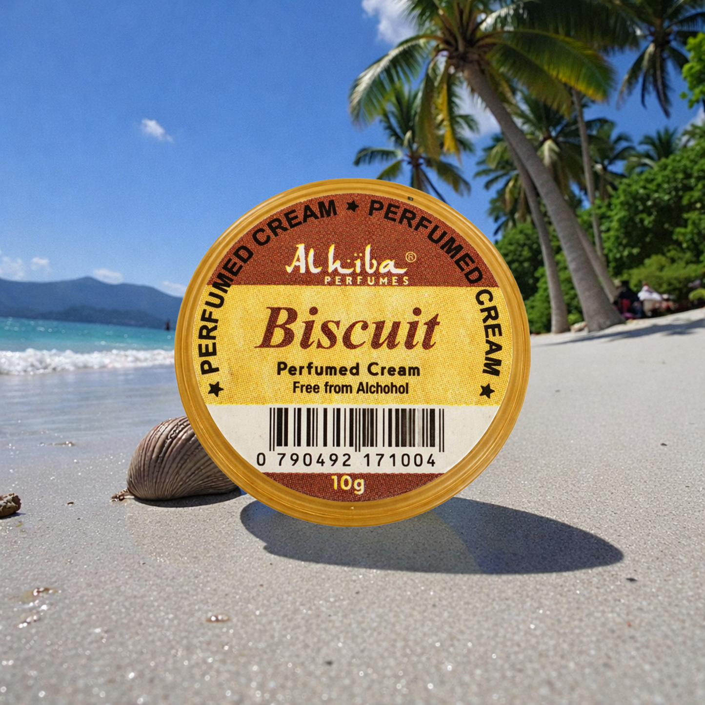 Perfume Body Cream Biscuit Alhiba 10g