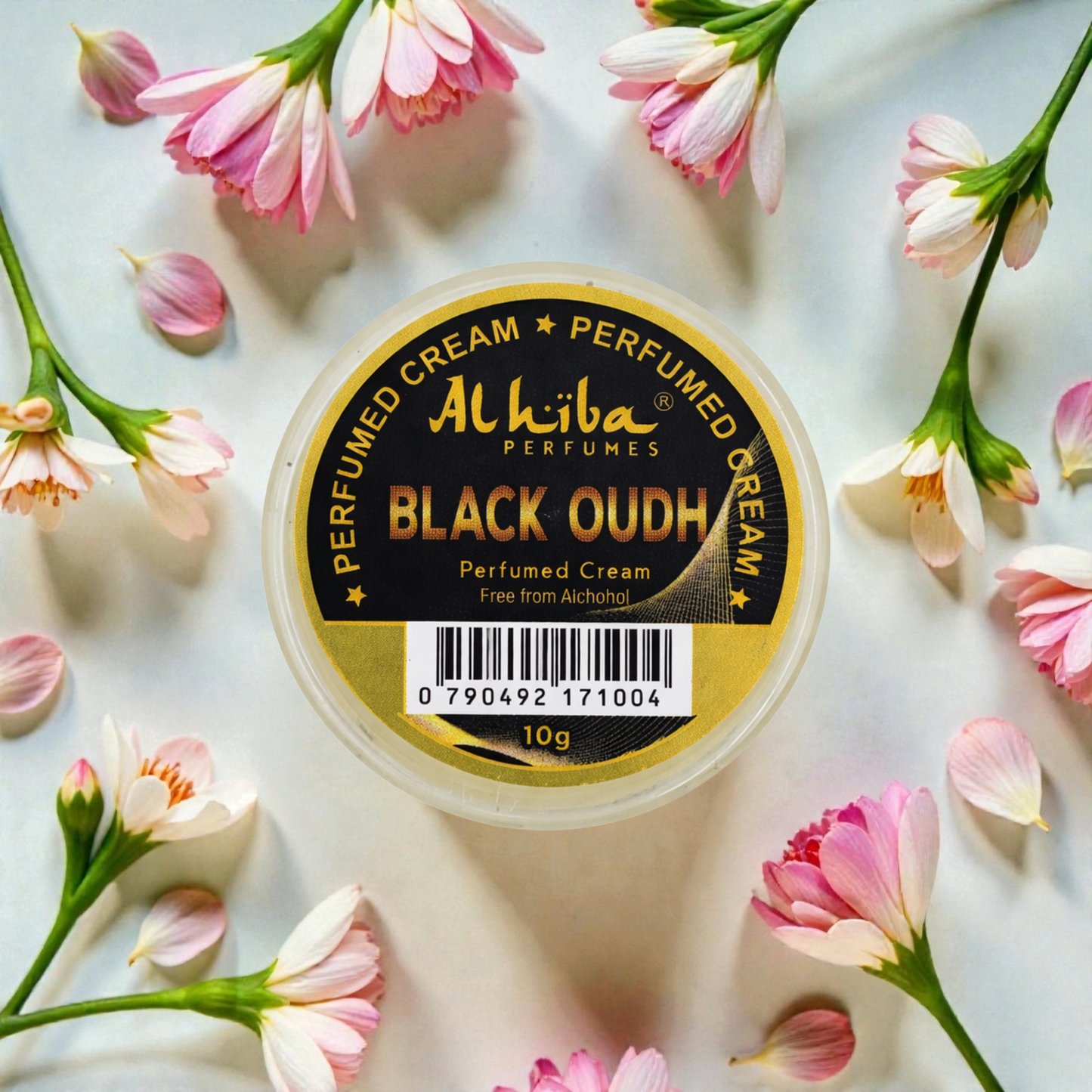 Body Cream Perfume Alhiba Black Oudh 10gm