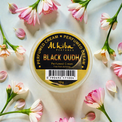 Body Cream Perfume Alhiba Black Oudh 10gm