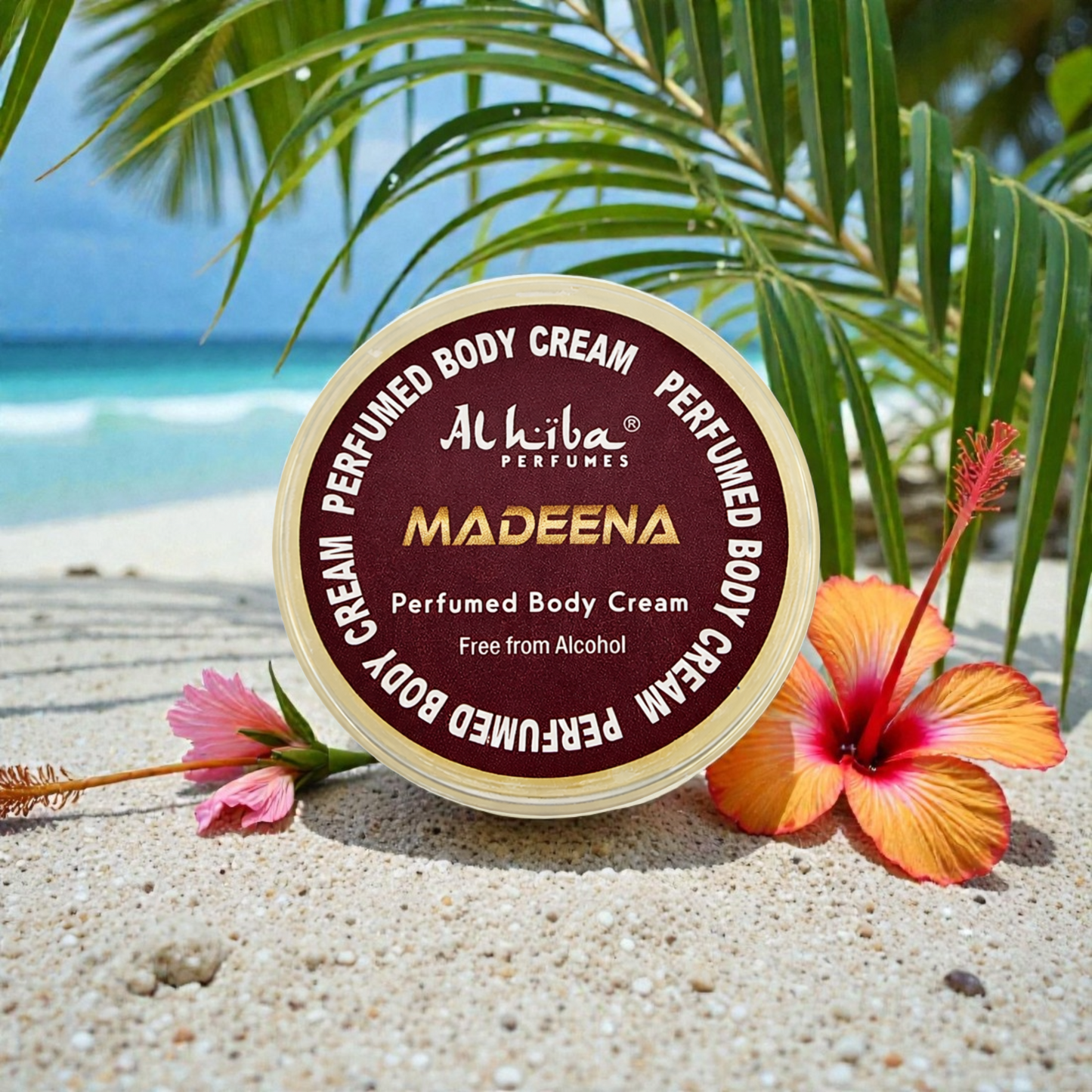 Body Cream Perfume Alhiba Madeena 10gm