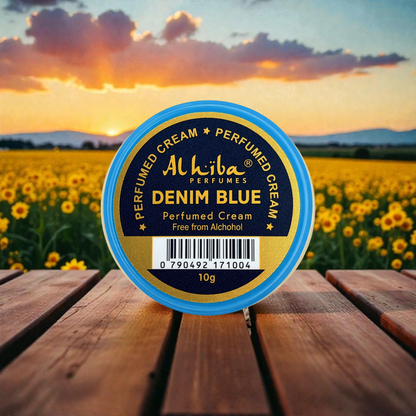 Perfume Body Cream Denim Blue Alhiba 10g