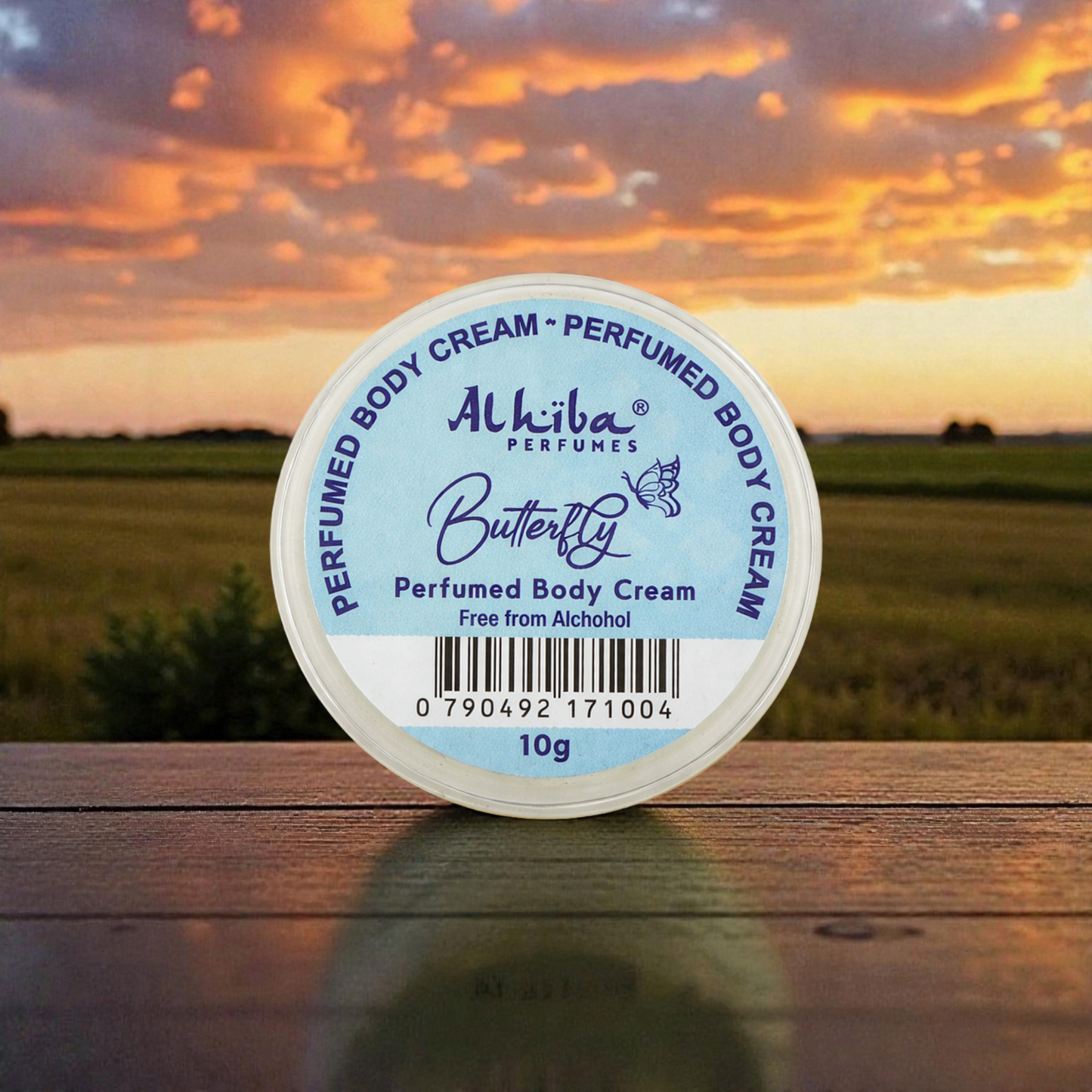 Perfume Body Cream Butterfly Alhiba 10g