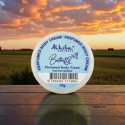 Perfume Body Cream Butterfly Alhiba 10g
