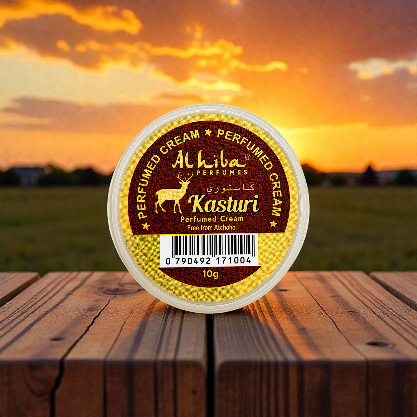 Alhiba Perfume Body Cream Kasturi (10gm)