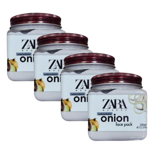 Zara Beauty Antioxidants Onion Face Pack 350ml Pack of 4