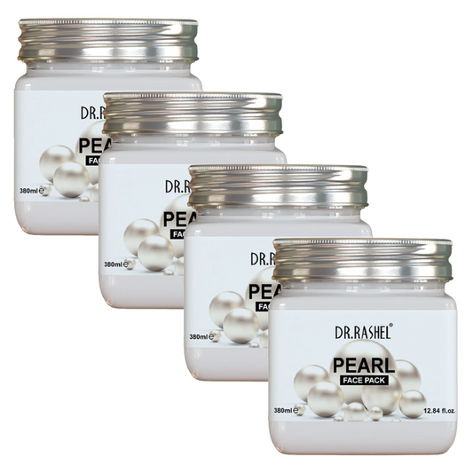 Dr.Rashel Pearl Anti-Inflammatory Face Pack 380ml Pack of 4