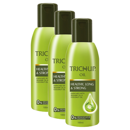 Trichup Ayurvedic Healthy Long & Strong Hair Oil 100ml Pack of 3