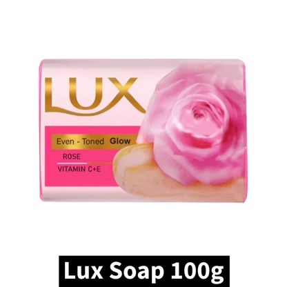 Lux Even-Toned Glow Rose Soap (100gm)(Pack of 1)