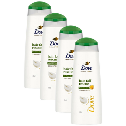 Dove Damage Therapy Hair Fall Rescue Shampoo 180ml Pack of 4