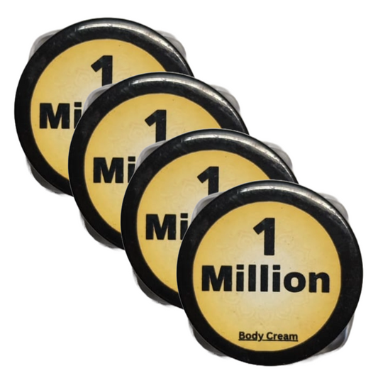 1 Million Perfume Body Cream 10g Pack of 4