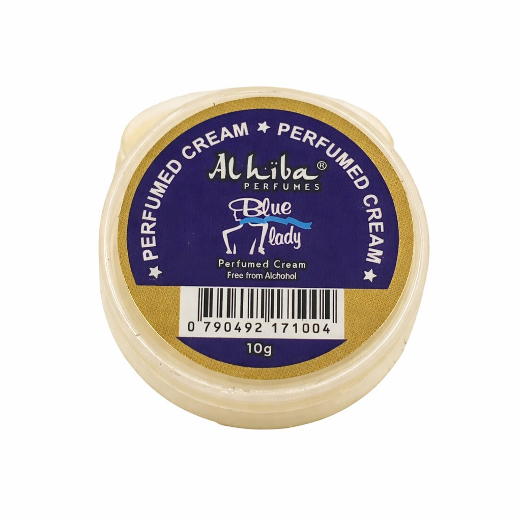 Perfume Body Cream Blue Lady Alhiba 10g
