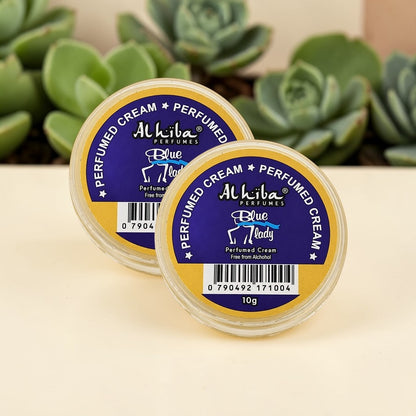 Alhiba Perfume Body Cream Blue Lady (10gm) (Pack of 2)