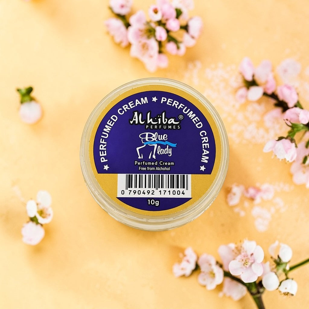 Alhiba Perfume Body Cream Blue Lady (10gm)
