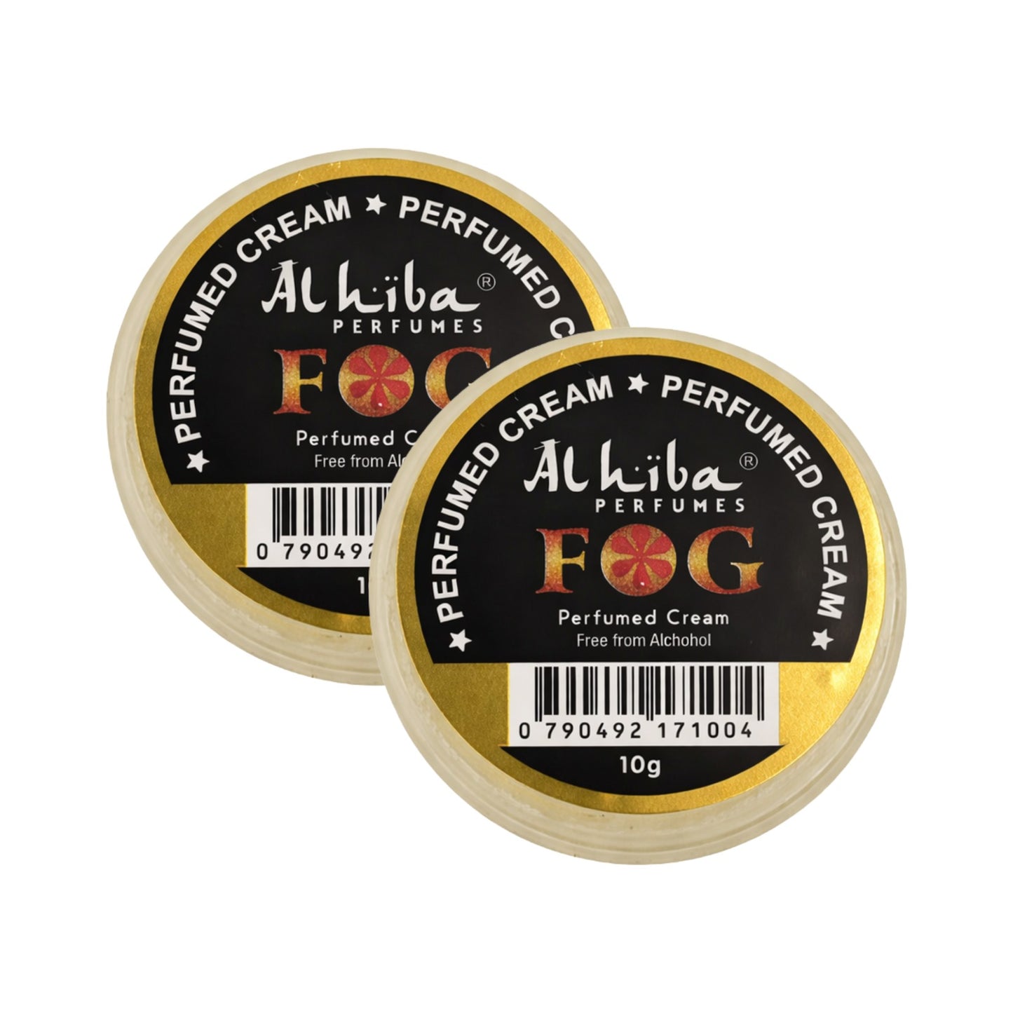 Alhiba Fog Perfume Body Cream 10g Pack of 2