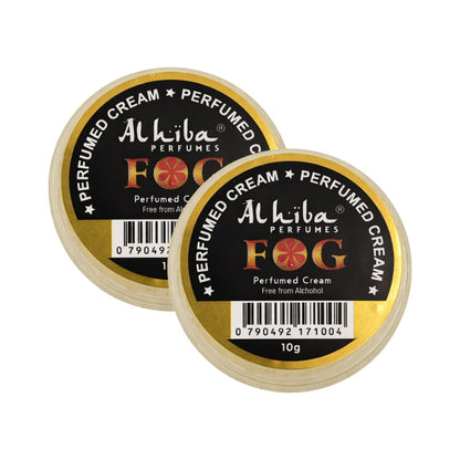 Alhiba Fog Perfume Body Cream 10g Pack of 2