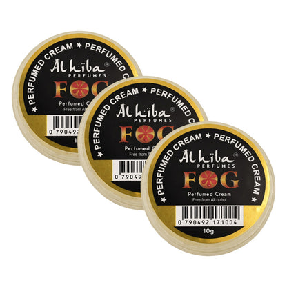Alhiba Fog Perfume Body Cream 10g Pack of 3