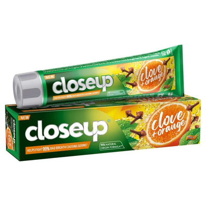 Closeup Clove + Orange Toothpaste (150gm)(Pack of 1)