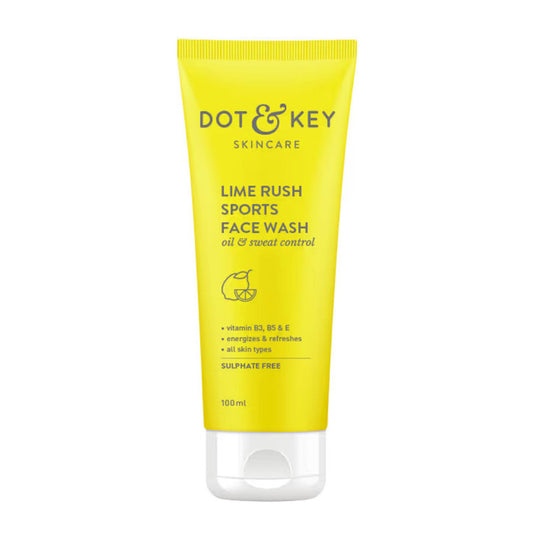 Dot & Key Skincare Lime Rush Sports Face Wash 100ml