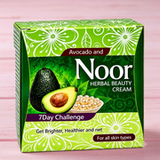 Noor Herbal Beauty Avocado & Aloe Vera Everyday Facial Moisture Cream 30g