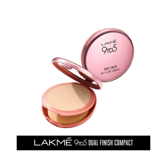 Lakme 9to5 Dual Finish Wet & Dry Compact 10 Ivory 9G