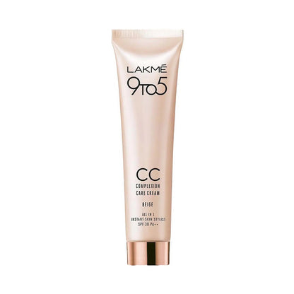 Lakme 9to5 CC Complexion Care Cream SPF 30 PA++ 01 Beige 30g