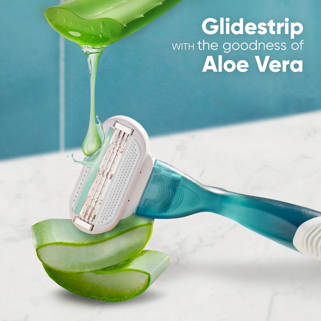 Gillette Venus Glide Strip With Aloe Vera Extracts