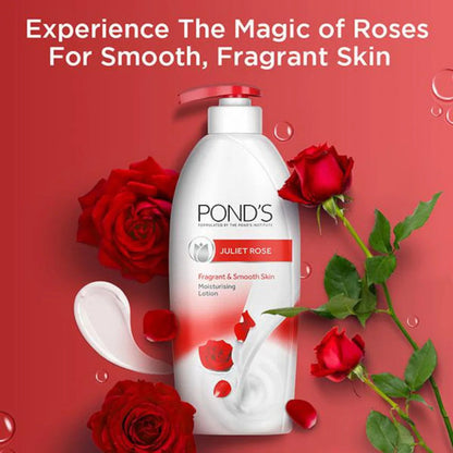 Ponds Juliet Rose Fragrant & Smooth Skin Lotion 275ml Pack of 2