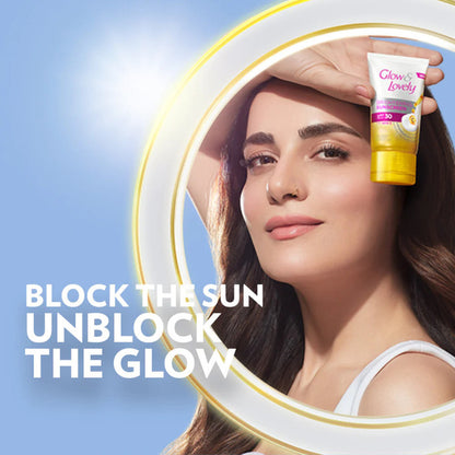 Glow & Lovely Brightening Sunscreen SPF 30 PA+++ Cream 30g