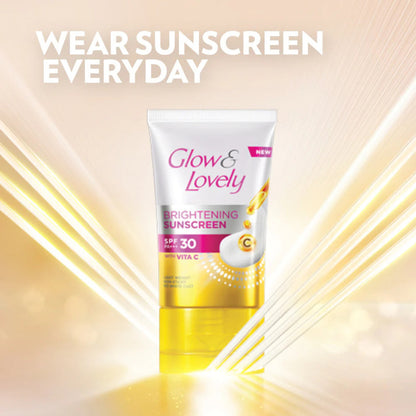 Glow & Lovely Brightening Sunscreen SPF 30 PA+++ Cream 30g