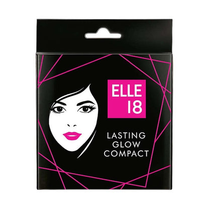 Elle 18 Lasting Glow Compact, Shell - 9g