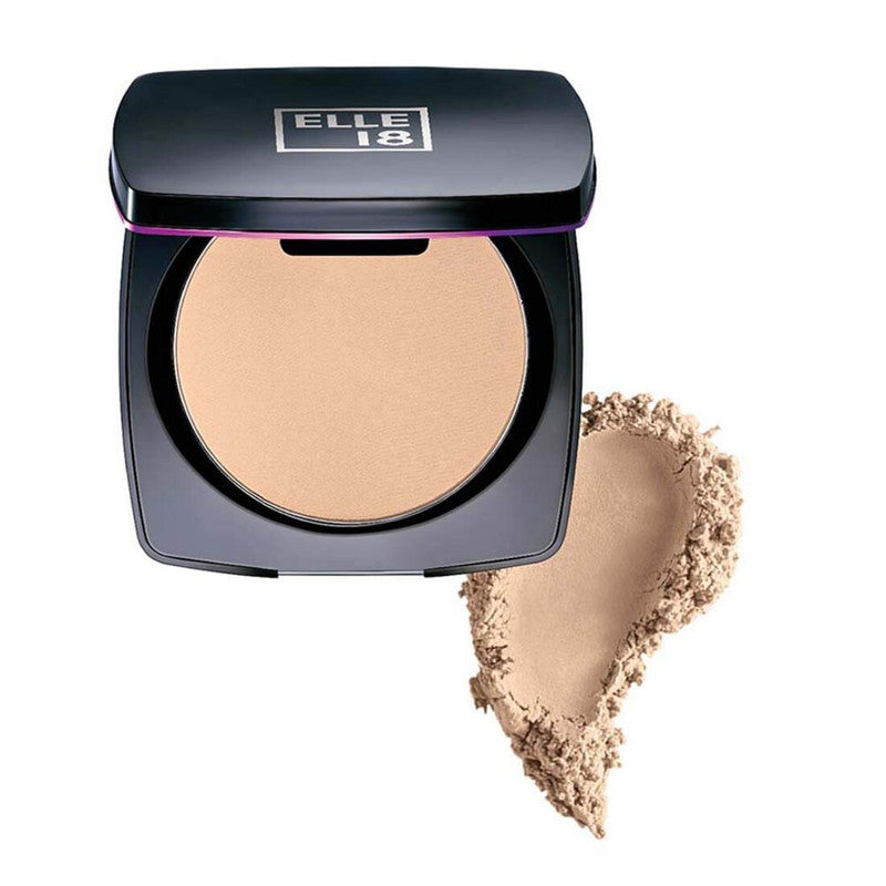 Elle 18 Lasting Glow Shell Compact - Pack Of 1 (9gm)