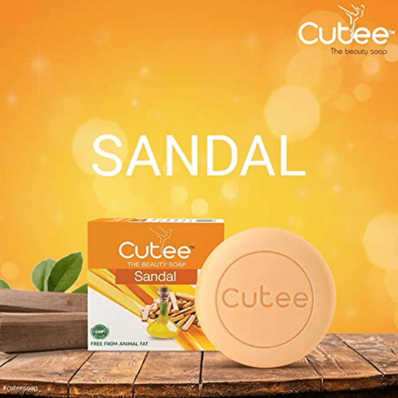 Cutee Sandal The Beauty Soap - 100g (Pack Of 2)