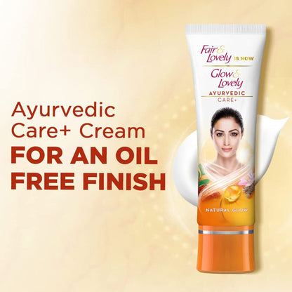 Fair & Lovely Natural Ayurvedic Care+ Face Cream - 25g